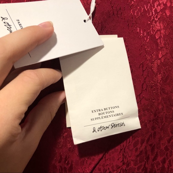 & Other Stories || Jacquard Snake Print Knot-Detail Mini Dress - Picture 9 of 12